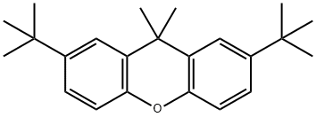 2,7-二叔丁基-9,9-二甲基氧杂蒽, 130525-41-6, 结构式