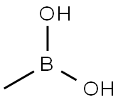甲基硼酸, 13061-96-6, 结构式