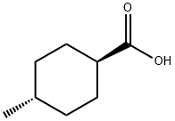 trans-4-Methylcyclohexanecarboxylic acid Struktur