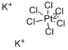 六氯铂酸钾, 1307-80-8, 结构式
