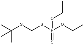 特丁磷 结构式