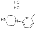 N-(m-トリル)ピペラジン 二塩酸塩 化学構造式