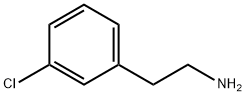 2-(3-氯苯基)乙胺 结构式
