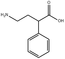 4-氨基-2-苯基丁酸 结构式