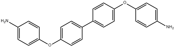 4,4'-Bis(4-aminophenoxy)biphenyl Structure