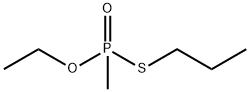 Methylphosphonothioic acid O-ethyl S-propyl ester Structure