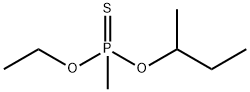 Methylphosphonothioic acid S-butyl O-ethyl ester Structure