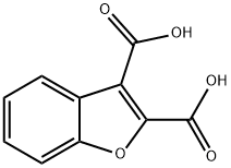 1-BENZOFURAN-2,3-DICARBOXYLIC ACID Struktur