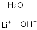 水酸化リチウム１水塩 化学構造式