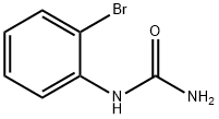 (2-溴苯基)脲 结构式