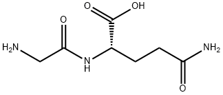 Glycyl-L-glutamine monohydrate Structure