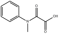 [methyl(phenyl)amino](oxo)acetic acid Struktur