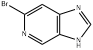 6-ブロモ-1H-イミダゾ[4,5-C]ピリジン 化学構造式