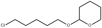 2-[(5-Chloropentyl)oxy]tetrahydro-2H-pyran 结构式