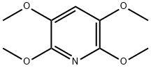 Pyridine, 2,3,5,6-tetramethoxy- (8CI) 结构式