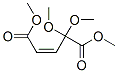 (Z)-4,4-ジメトキシ-2-ペンテン二酸ジメチル 化学構造式