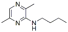 Pyrazine, 3-(butylamino)-2,5-dimethyl- (8CI) 结构式