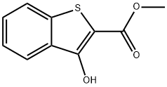 3-羟基苯并[B]噻吩-2-羧酸甲酯, 13134-76-4, 结构式