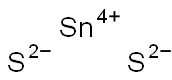 すず(IV)ジスルフィド 化学構造式