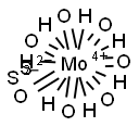 二硫化钼 结构式