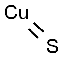 硫化铜, 1317-40-4, 结构式