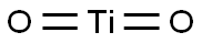 氧化钛(IV), 1317-70-0, 结构式