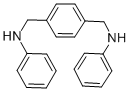 α,α'-ジアニリノ-p-キシレン 化学構造式