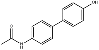 N-(4'-Hydroxy(1,1'-biphenyl)-4-yl)acetamide 结构式