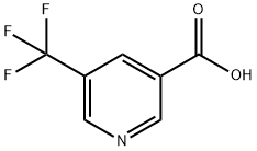 5-(Trifluoromethyl)nicotinic acid Struktur