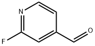2-Fluoropyridine-4-carboxaldehyde Structure