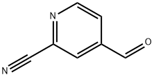 2-CYANOPYRIDINE-4-CARBOXALDEHYDE Struktur