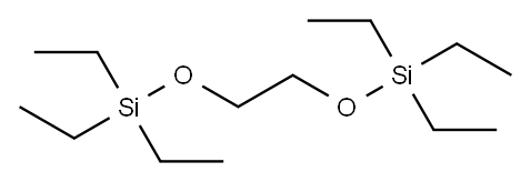 1,2-Bis[(triethylsilyl)oxy]ethane Structure