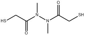 2-Mercapto-N'-(2-Mercaptoacetyl)-N,N'-diMethylacetohydrazide Structure