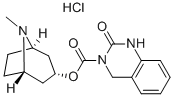 8-METHYL-8-AZABICYCLO-3-ENDO[3.2.1]OCT-3-YL-1,4-DIHYDRO-2-OXO-3(2H)-QUINAZOLINECARBOXYLIC ACID ESTER HYDROCHLORIDE Structure