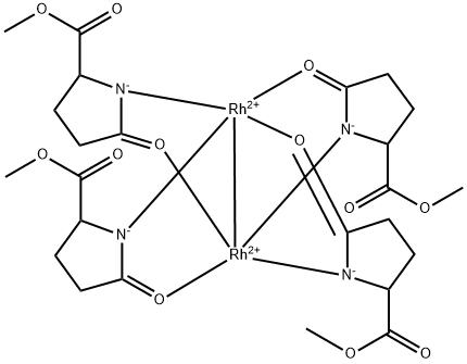 DIRHODIUM (II) TETRAKIS(METHYL 2-PYRROLIDONE-5(R)-CARBOXYLATE)ACETONITRILE/2-PROPANOL COMPLEX|二铑催化剂