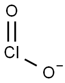 绿泥石,亚氯酸盐, 1318-59-8, 结构式