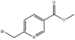 6-溴甲基烟酸甲酯, 131803-48-0, 结构式