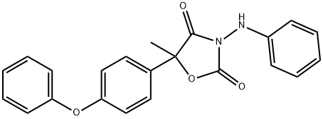 恶唑菌酮, 131807-57-3, 结构式