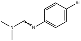 N,N-Dimethyl-N'-(4-bromophenyl)formamidine 结构式