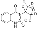 3-Isopropyl-d7-1H-2,1,3-benzothiadiazin-4(3H)-one  2,2-dioxide