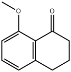 8-甲氧基-Α-四氢萘酮, 13185-18-7, 结构式