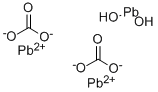炭酸水酸化鉛(亜炭酸鉛)  化学構造式