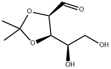 2,3-O-イソプロピリデン-D-リボース 化学構造式