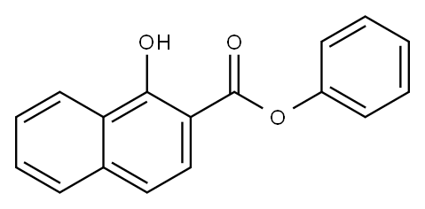 Phenyl 1-hydroxy-2-naphthoate Structure