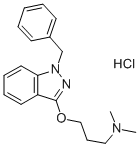 N,N-Dimethyl-3-((1-(phenylmethyl)-1H-indazol-3-yl)oxy)-1-propanamin-monohydrochlorid