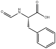 N-甲酰基-L-苯丙氨酸 结构式