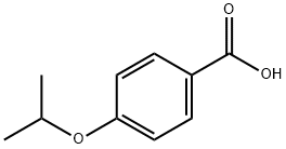 4-イソプロポキシ安息香酸 化学構造式