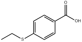 4-(エチルチオ)安息香酸 化学構造式