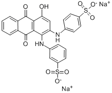 酸性媒介灰 BS, 1324-21-6, 结构式