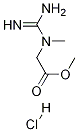 Glycine, N-(aMinoiMinoMethyl)-N-Methyl-, Methyl ester, Monohydrochloride 结构式